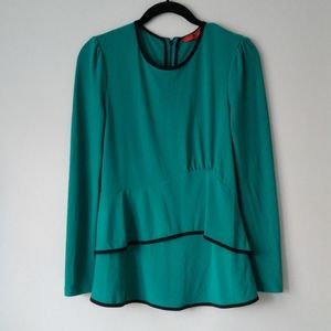 Narciso Rodriguez Peplum Blouse